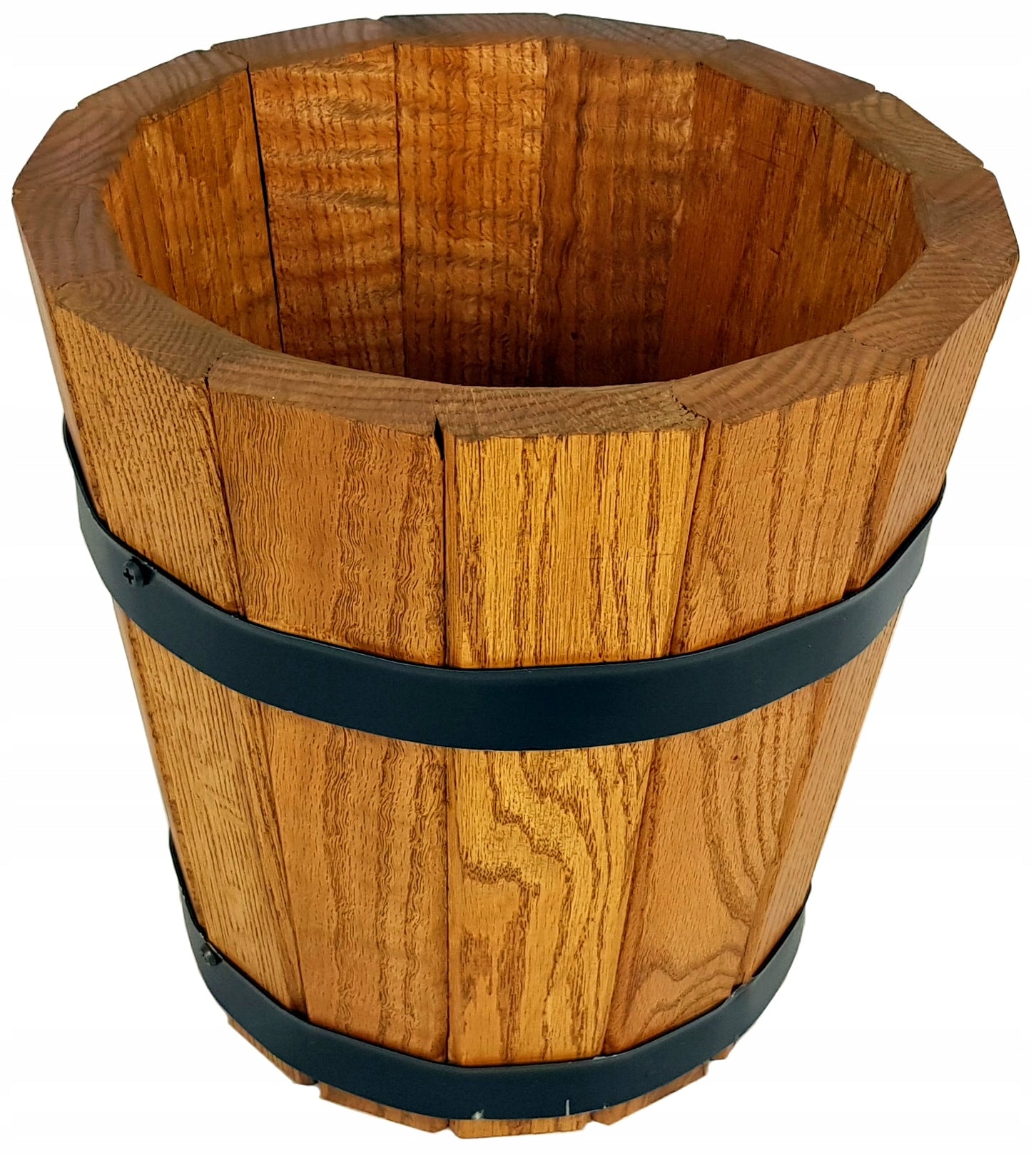SMALL OAK POT FOR PALM TREE