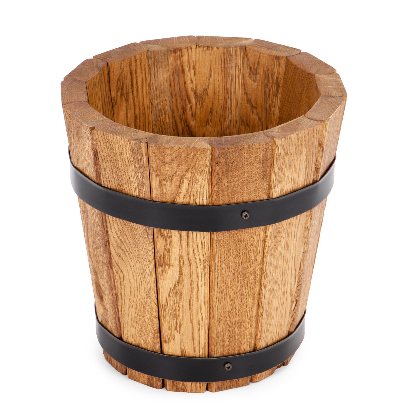 MACETA PEQUEÑA DE ROBLE PARA PALMERA
