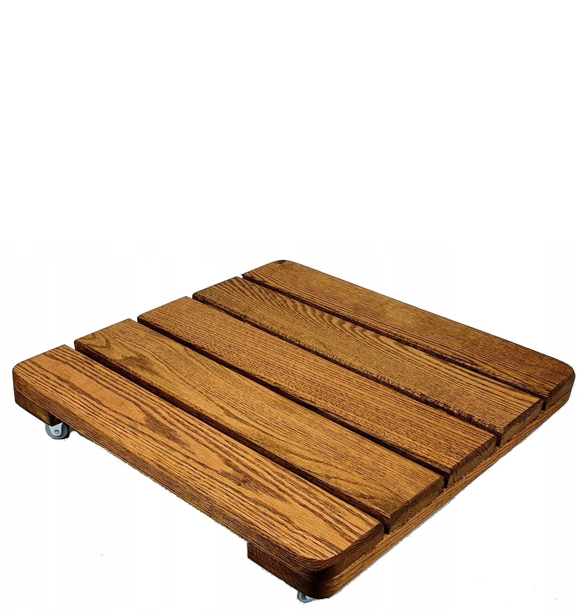 SUPPORT EN BOIS DE CHÊNE POUR POT DE FLEURS