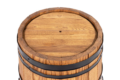 MACETA GRANDE DE ROBLE PARA PALMERA