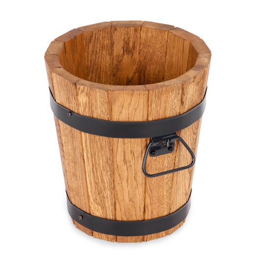 PICCOLO VASO IN QUERCIA PER PALMA