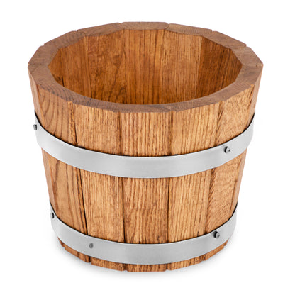 PETIT POT DE FLEURS EN CHÊNE