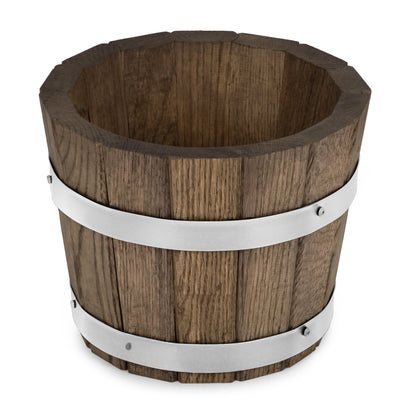 PETIT POT DE FLEURS EN CHÊNE