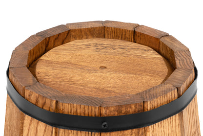 SMALL OAK POT FOR PALM TREE