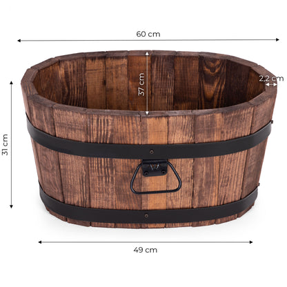 WOODEN GARDEN FLOWER BED