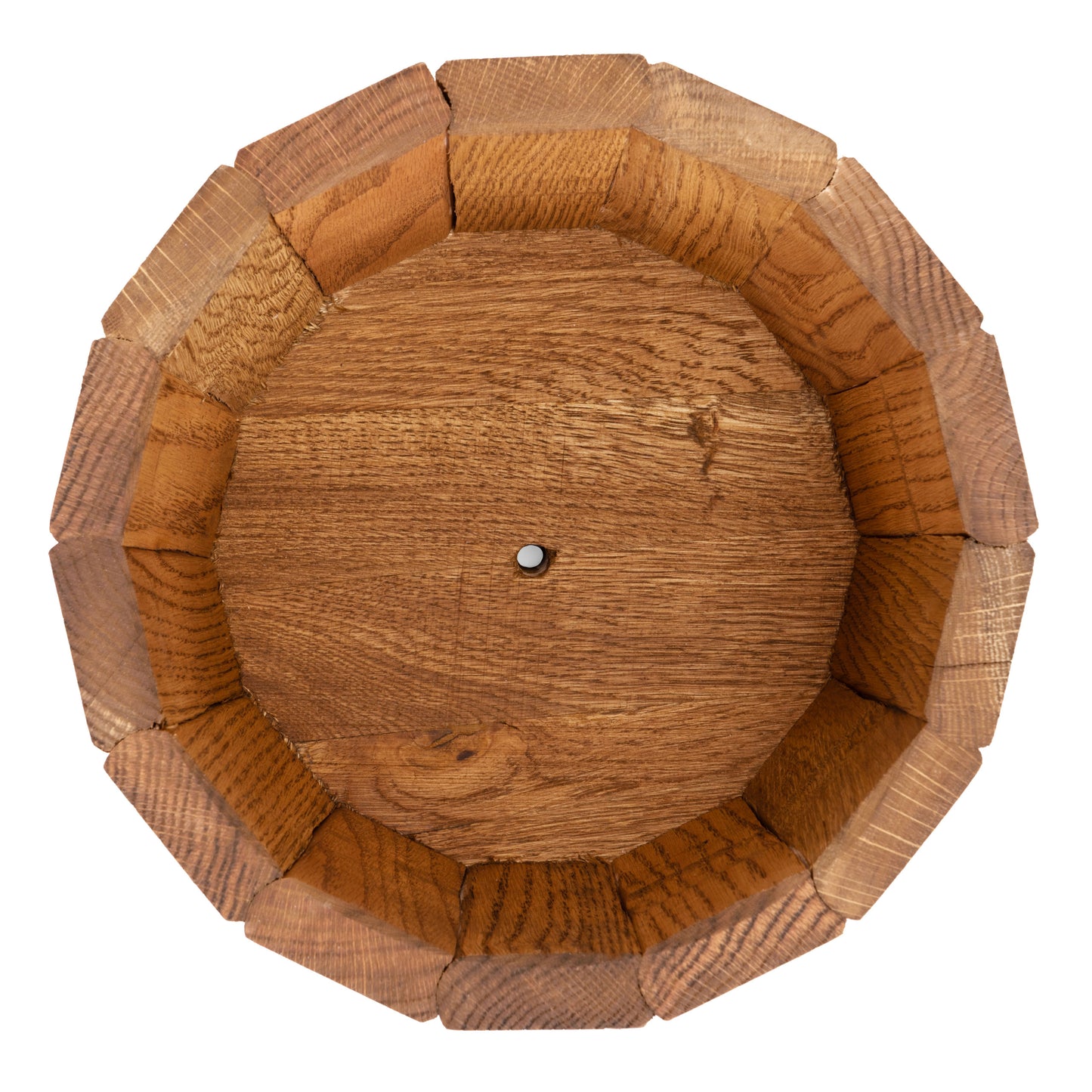 SMALL OAK POT FOR PALM TREE