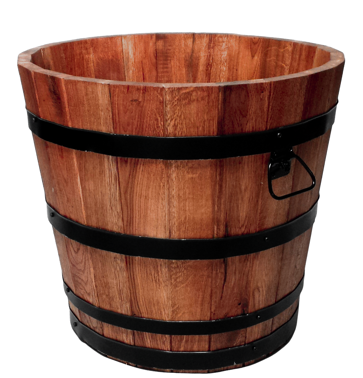 LARGE OAK POT FOR PLANTS