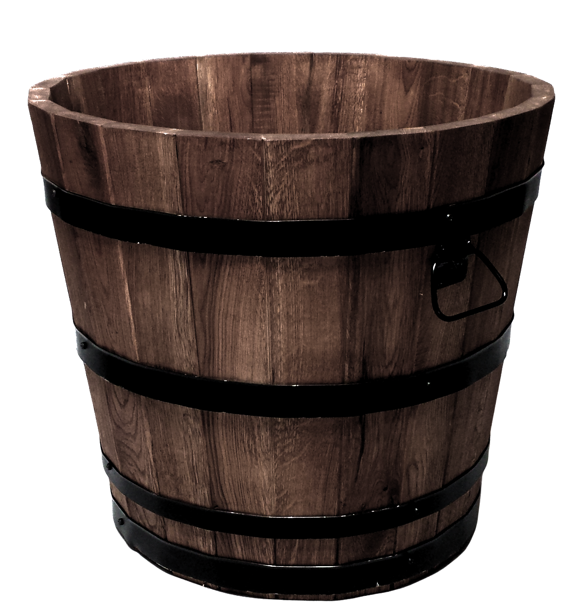 LARGE OAK POT FOR PLANTS