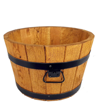 MACETA BAJA DE ROBLE