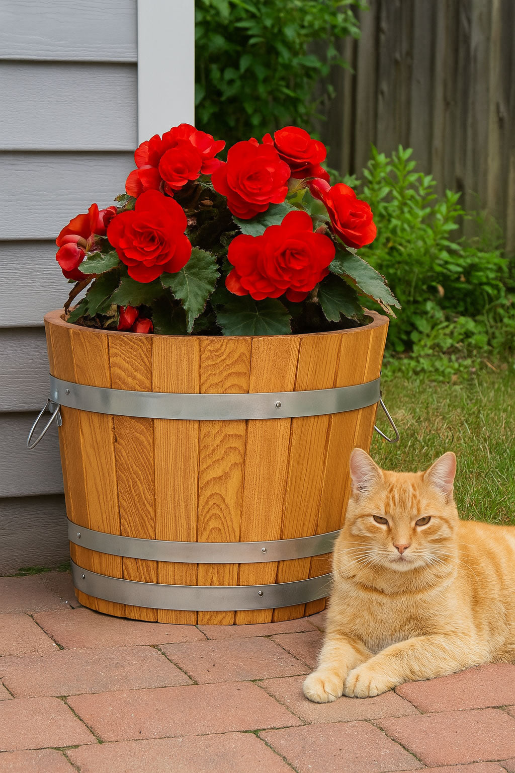 MACETA GRANDE DE ROBLE