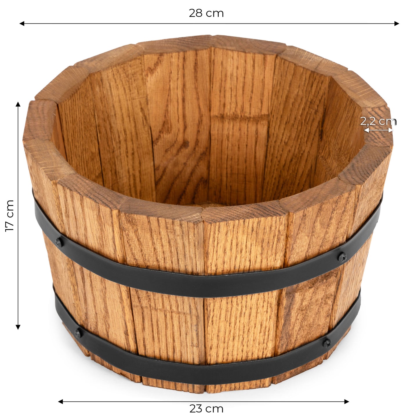 LOW GARDEN POT